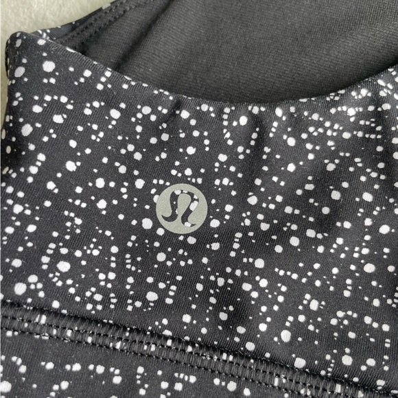 Lululemon Time To Sweat Bra Night View White Black - Picture 5 of 6